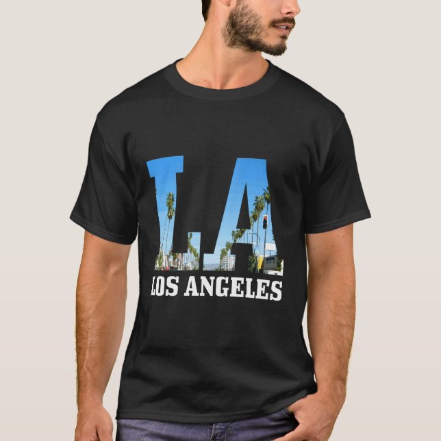 T-shirt Los Angeles La Californie Los Angeles (Devant)