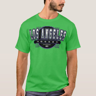 T-shirt Los Angeles LA Hockey Retro Rois Vintages Inspiré