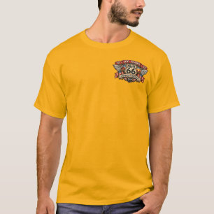 T-shirt Los Angeles Route 66 Ville des Anges 100 Ans Vint