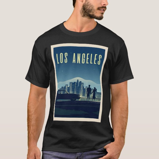 T-shirt Los Angeles Travel (Devant)