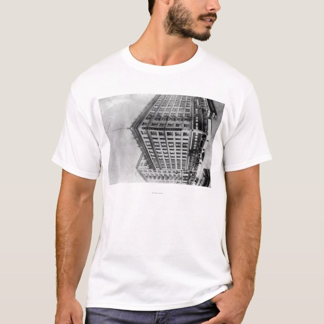 T-shirt Los Angeles, vue de CA d'hôtel Alexandre (Devant)