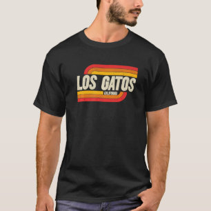 T-shirt Los Gatos California Ca City Vintage