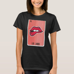 T-shirt Los Labios Cartes de Bingo de loterie