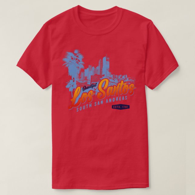 T-shirt Los Santos (Design devant)