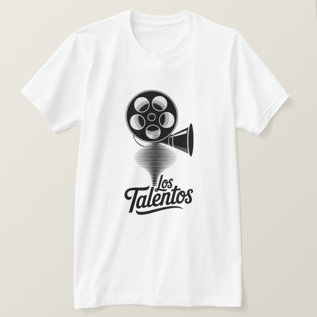 T-shirt Los Talentos Cinema Logo (Design devant)
