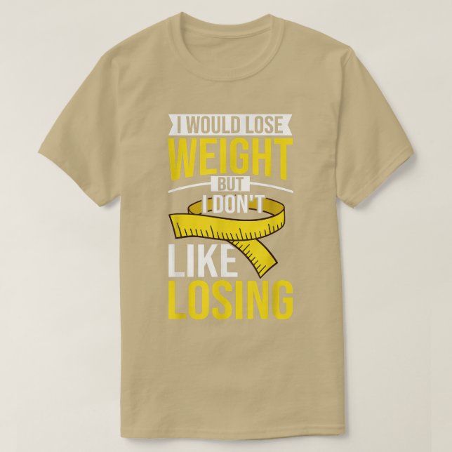 T-shirt Losing Weight Motivation Diet Workout (Design devant)