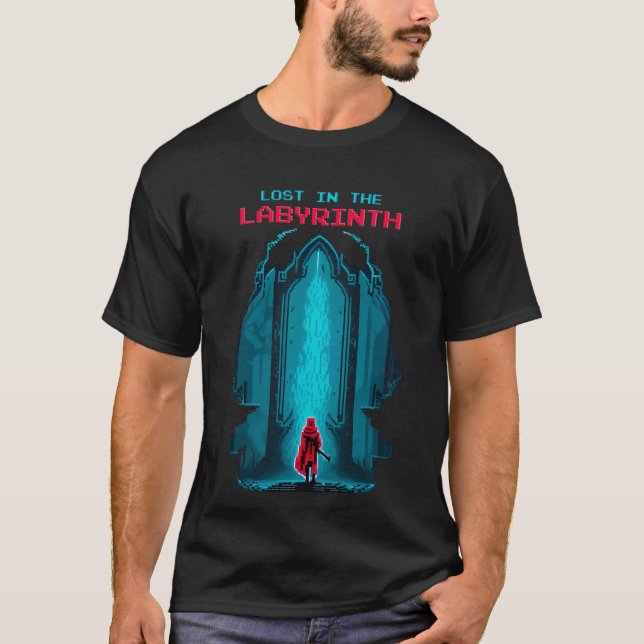T-shirt Lost in the Labyrinth (Devant)