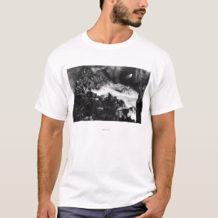 T-shirt L'otarie de côte de l'Orégon foudroie la vue