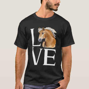 T-shirt Lote Cute Haflinger Horse