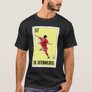 T-shirt Loterie de football espagnole Bingo mexicain El F