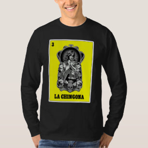 T-shirt Loterie Mexicaine Pour Femmes Chula Chicana La Chi