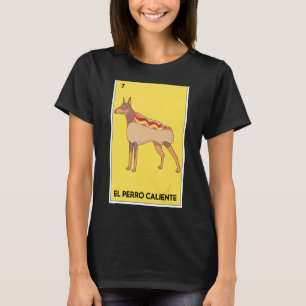 T-shirt Lotterie mexicaine El Perro Caliente Jeu de carte 