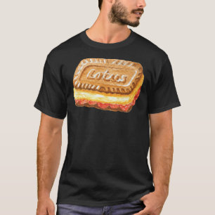 T-shirt Lotus Biscoff Cookie Sandwich à la crème glacée Wa