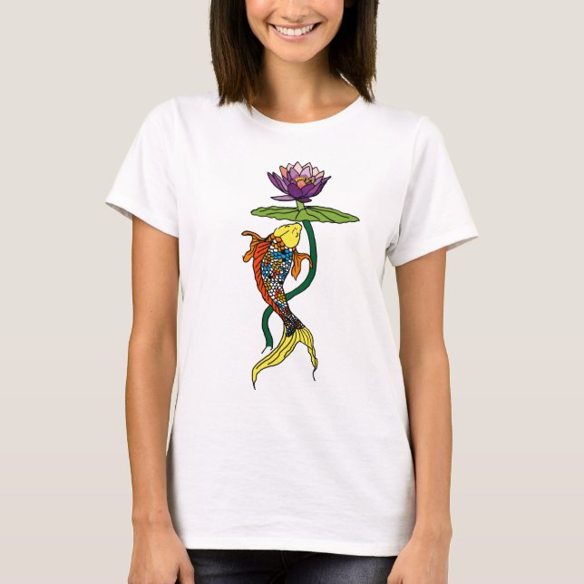 T-shirt Lotus débordant (Devant)