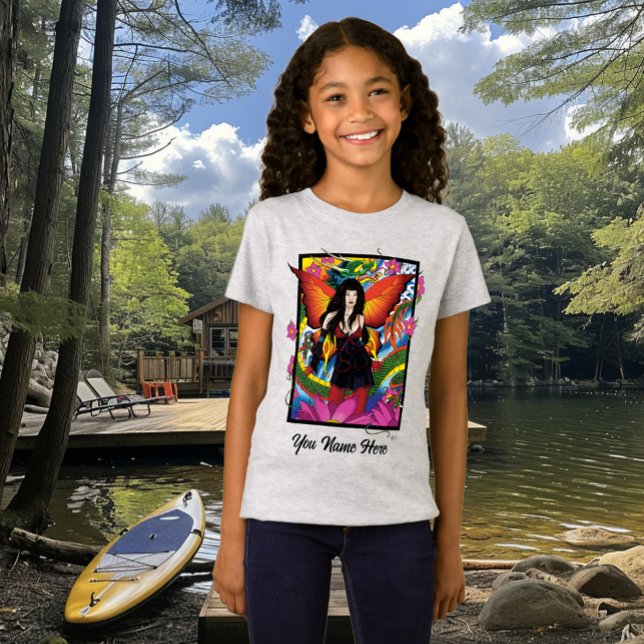 T-Shirt Lotus Flower Chinese Water Dragon (Créateur téléchargé)