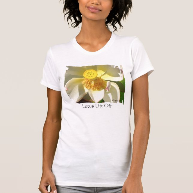T-shirt Lotus Lift Off Flower (Devant)