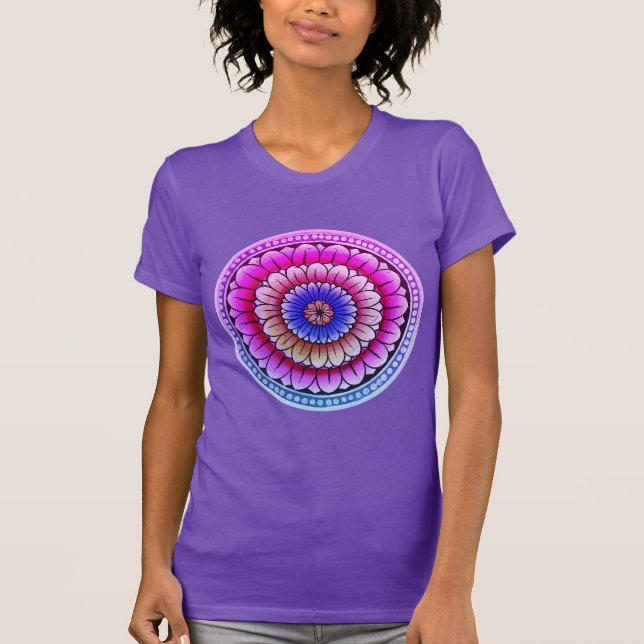 T-shirt Lotus Mandala (Devant)
