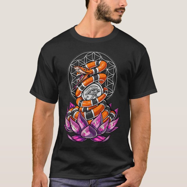 T-shirt Lotus Œil d'Horus (Devant)