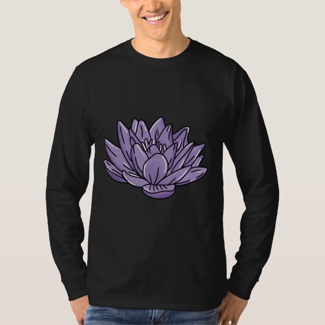 T-shirt Lotus pourpre (Devant)