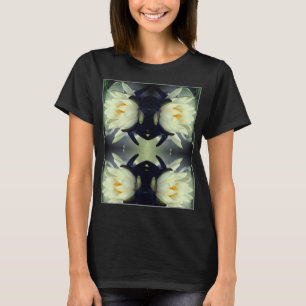 T-shirt Lotus Water Lily Art Abstrait