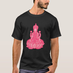 T-shirt Lotus Yoga Troisième Oeil Isha Hindu Linga