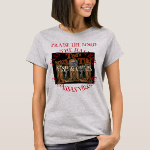 T-shirt Louange la cabane de Pagan Tiki du Seigneur Ted