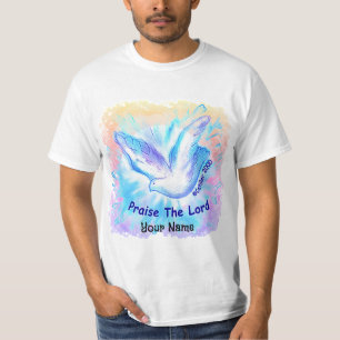 T-shirt Louange le Seigneur Dove Christian