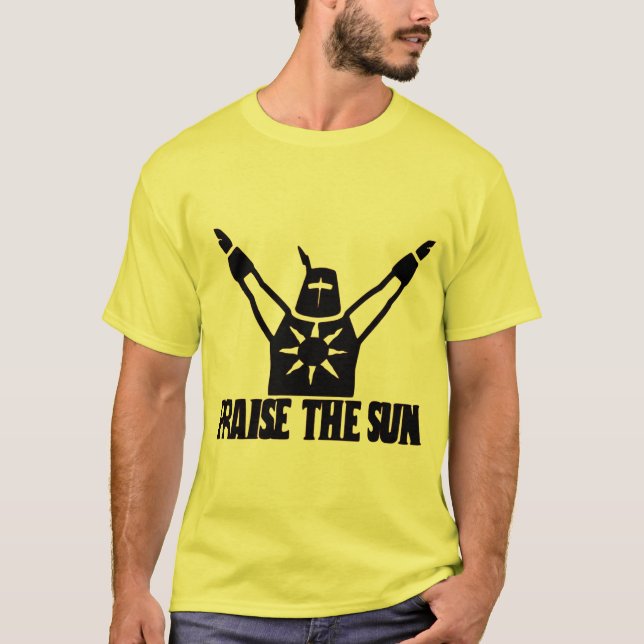 T-shirt Louange le Solaire du chevalier du soleil (Devant)