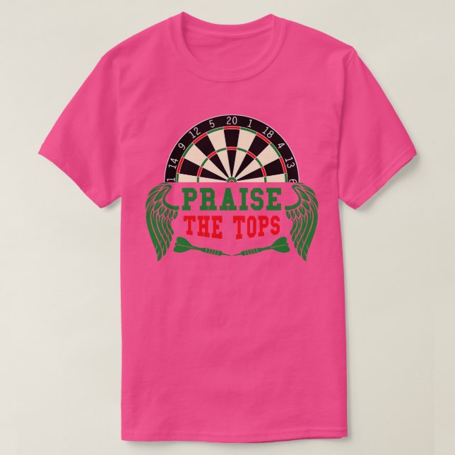 T-shirt Louange le top Darts Jersey (Design devant)