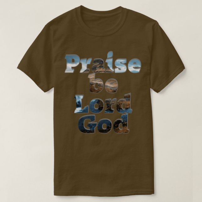 T-shirt Loube Seigneur Dieu (Design devant)