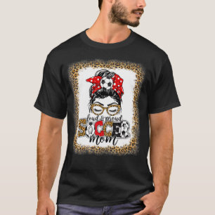 T-shirt Loud & Proud Footballeuse Maman Chignon Méssy Mère
