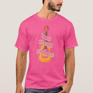 T-shirt Louez-Le Avec Les Cordes Jésus Guitare Acoustique
