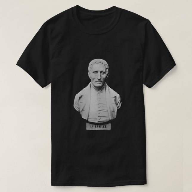 T-shirt Louis Braille (Design devant)