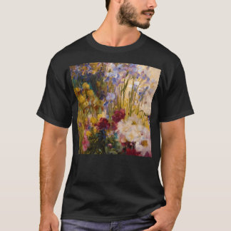 T-shirt Louis Comfort Tiffany Peonies Et Iris