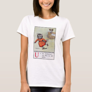 T-shirt Louis Wain, Chat Drôle