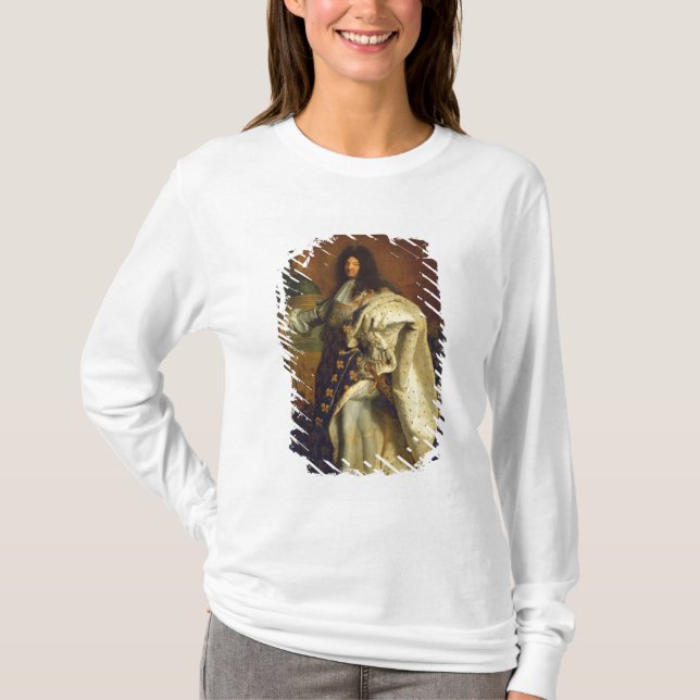 T-shirt Louis XIV dans le costume royal, 1701 (Devant)