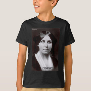 T-shirt Louisa May Alcott 2 Cartes de citations amoureuses