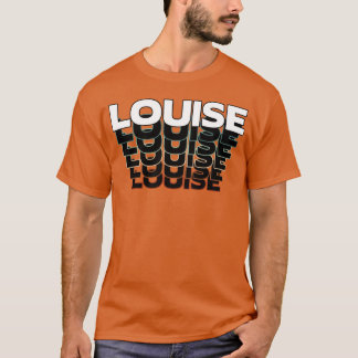T-shirt Louise drôle rétro vintage coucher de soleil Louis