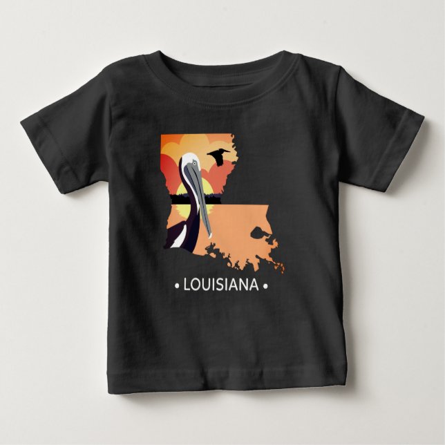T-shirt Louisiana Baby (Devant)