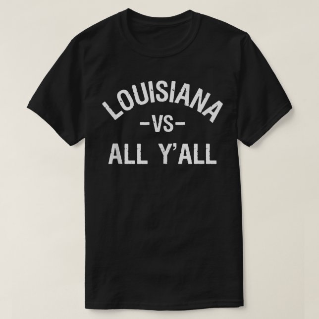 T-shirt Louisiana vs (Design devant)