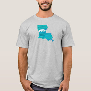 T-shirt Louisiana Wave Fishing