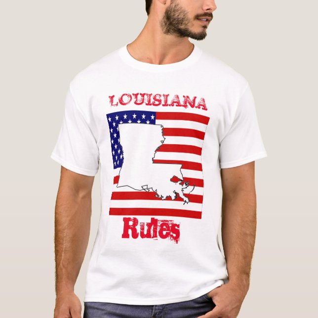 T-shirt Louisiane   (Devant)