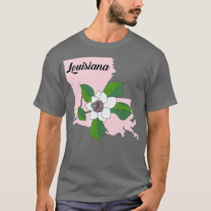 T-shirt Louisiane Flower Magnolia