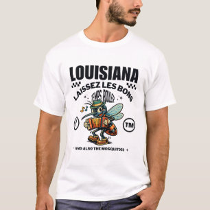 T-shirt Louisiane : musique et moustiques