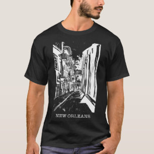 T-shirt Louisiane New Orleans Classic Street