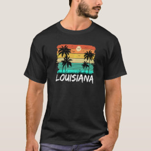 T-shirt Louisiane Rétro Vintage 70s 80s