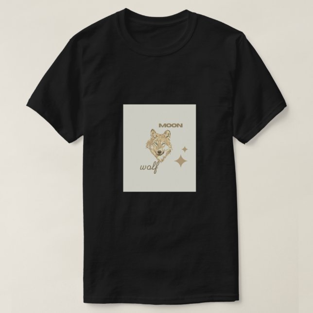 T-SHIRT LOUP (Design devant)