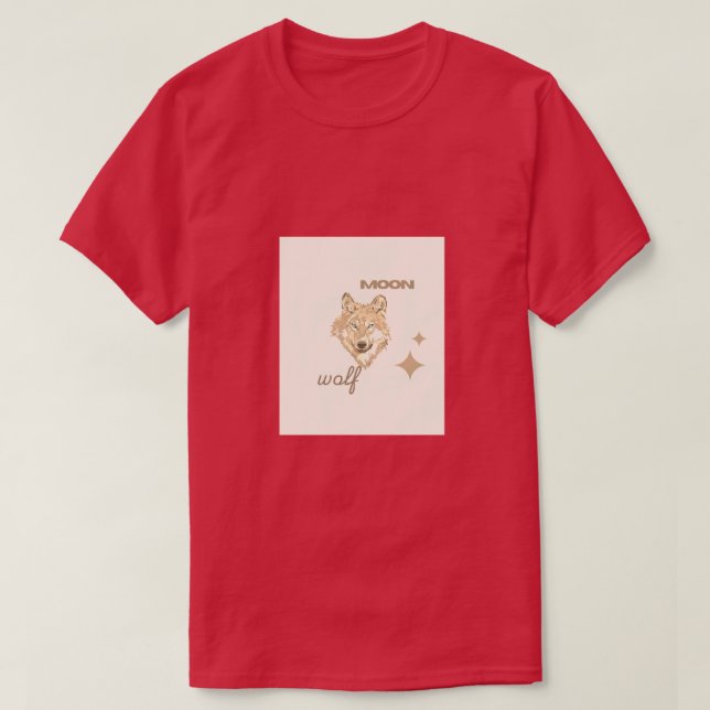 T-SHIRT LOUP (Design devant)