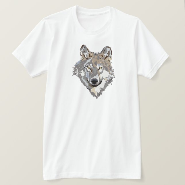 T-shirt loup (Design devant)