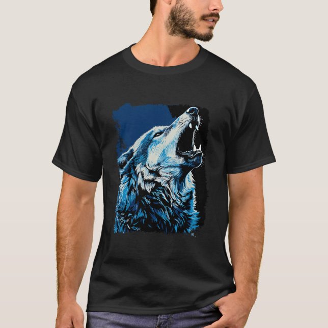 T-shirt Loup (Devant)